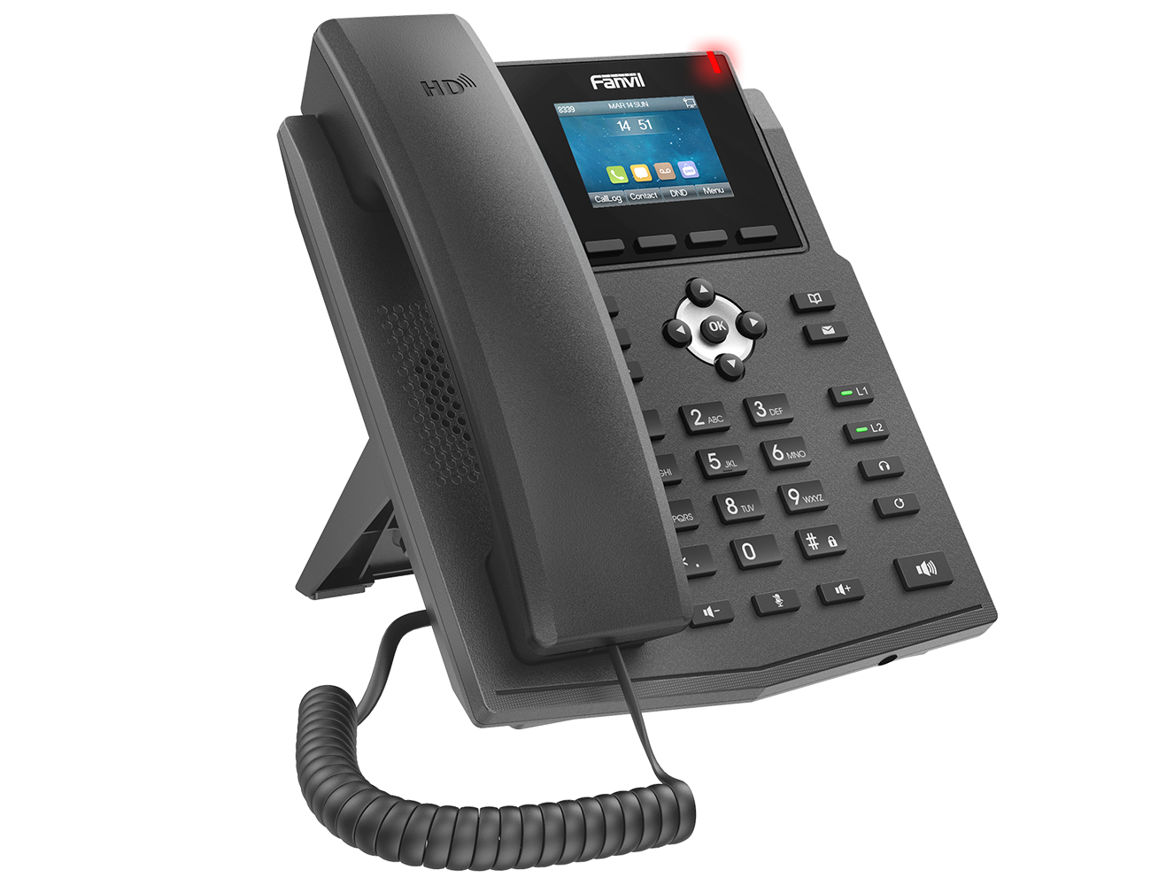 Fanvil X3S Pro – هاتف IP اقتصادي بشاشة ملونة وصوت عالي الدقة
