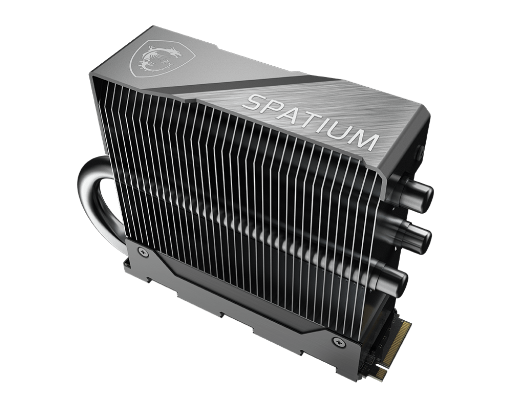 MSI SPATIUM M570 PRO PCIe 5.0 NVMe M.2 2TB FROZR - مبرد مائي ام اس اي