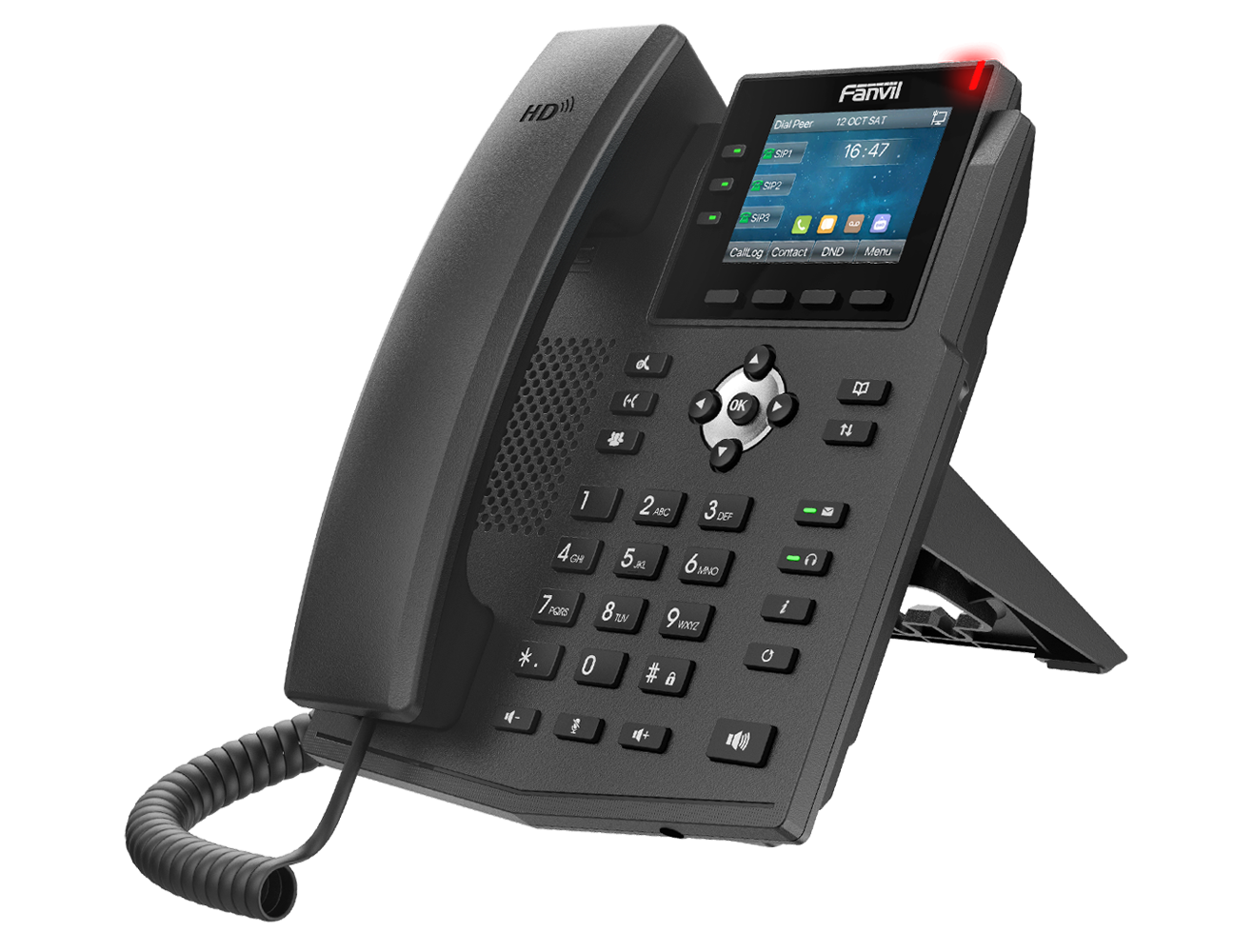 Fanvil X3U – هاتف IP اقتصادي عالي الأداء بشاشة ملونة وصوت HD