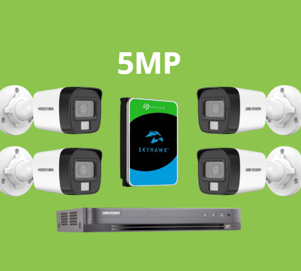 بكجات HIKVISON أنالوج بدقة 5MP
