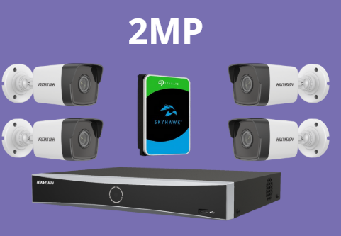 بكجات HIKVISON ايبي بدقة 2MP