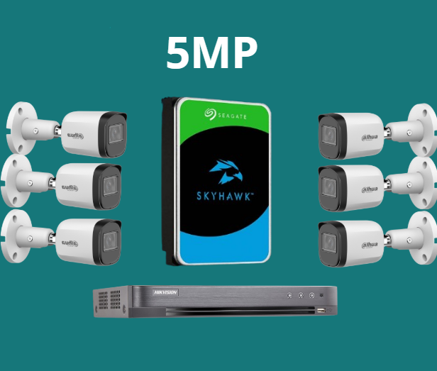 بكجات Dahua أنالوج بدقة 5MP