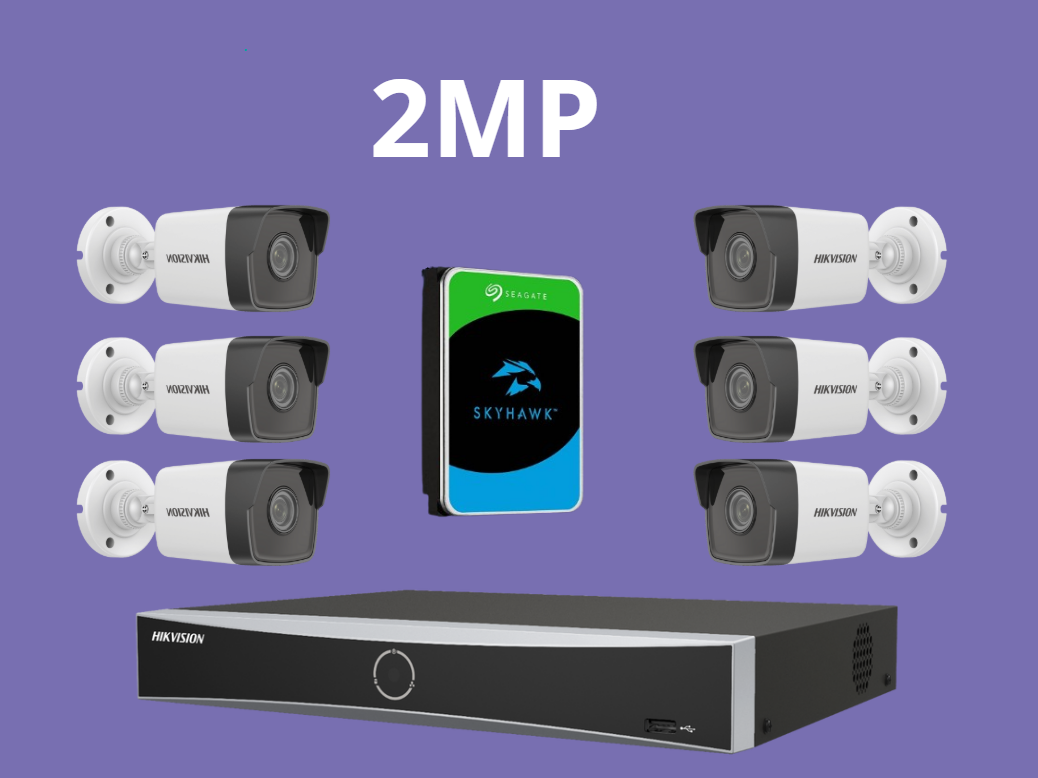 بكجات HIKVISON ايبي بدقة 2MP
