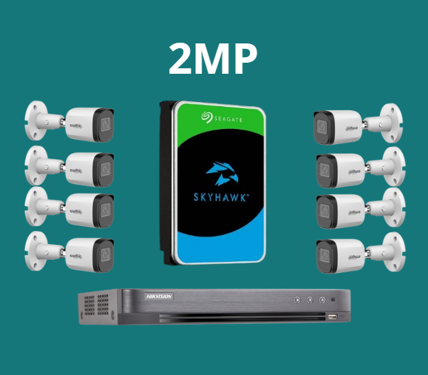 بكجات Dahua أنالوج بدقة 2MP