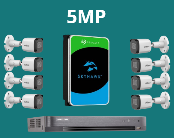 بكجات Dahua أنالوج بدقة 5MP