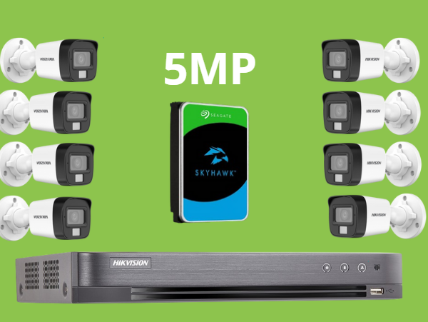 بكجات HIKVISON أنالوج بدقة 5MP