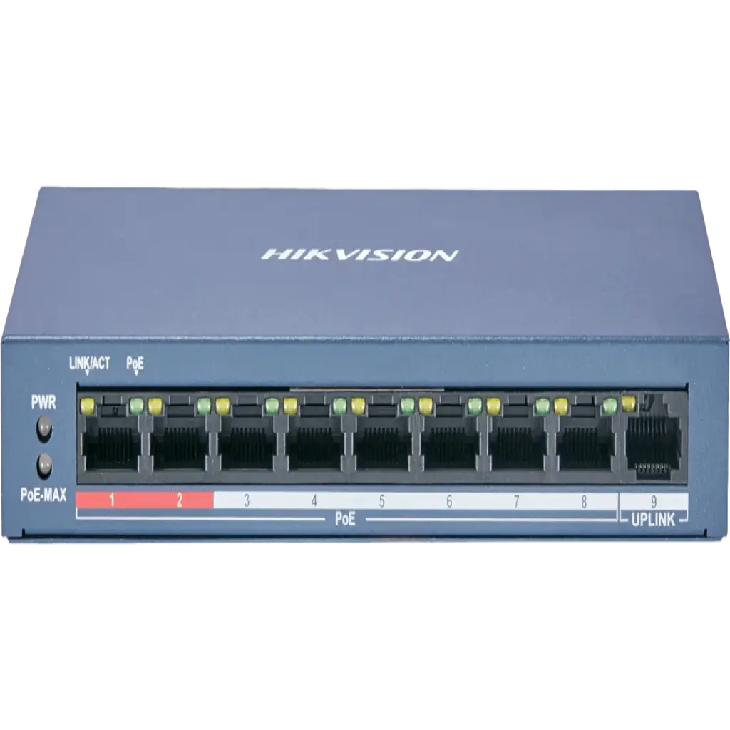 DS-3E0109P-E/M - سويتش 8 منافذ هايك فيجين