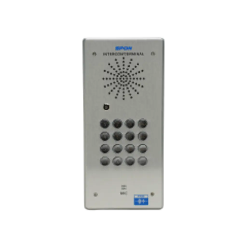 IFA-8514 - وحدة انتركام خارجي مع لوحة مفاتيح سبون IP - SafeBox Company - شركة الصندوق الامن
