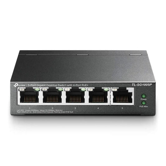 POE SWITCH 4PORT - سويتش - SafeBox Company - شركة الصندوق الامن