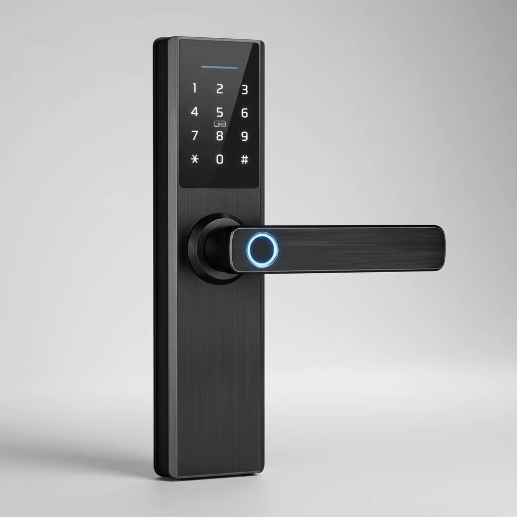 قفل ذكي ألمنيوم | بصمة + 5 طرق — ENOX R9 | TTlock / Tuya