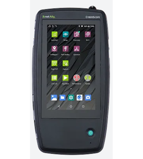 جهاز فحص ثغرات شبكات NetAlly CyberScope®