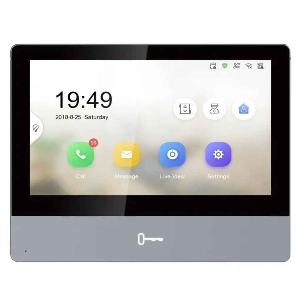 DS-KH8350-TE1 - وحدة شاشة انتركام هايك فيجين IP