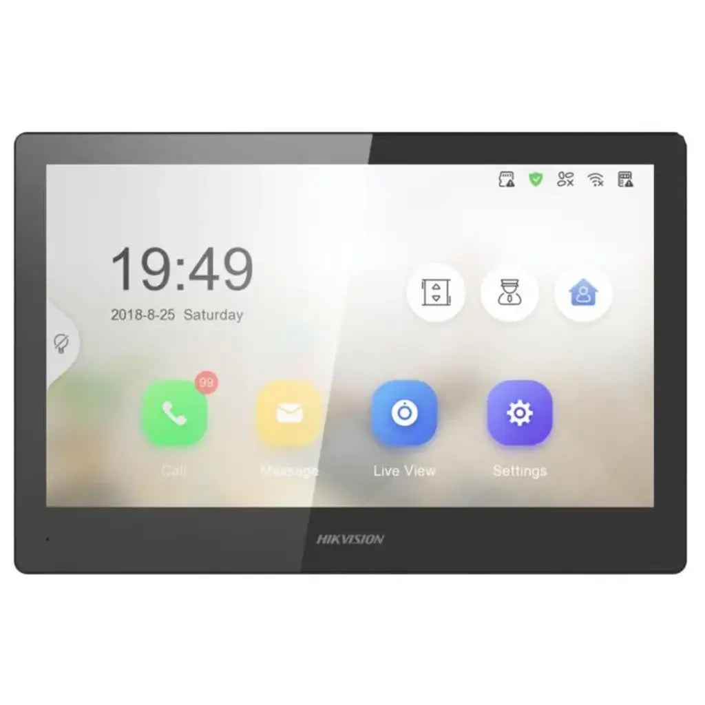 DS-KH8520-WTE1 - وحدة شاشة انتركام هايك فيجين IP