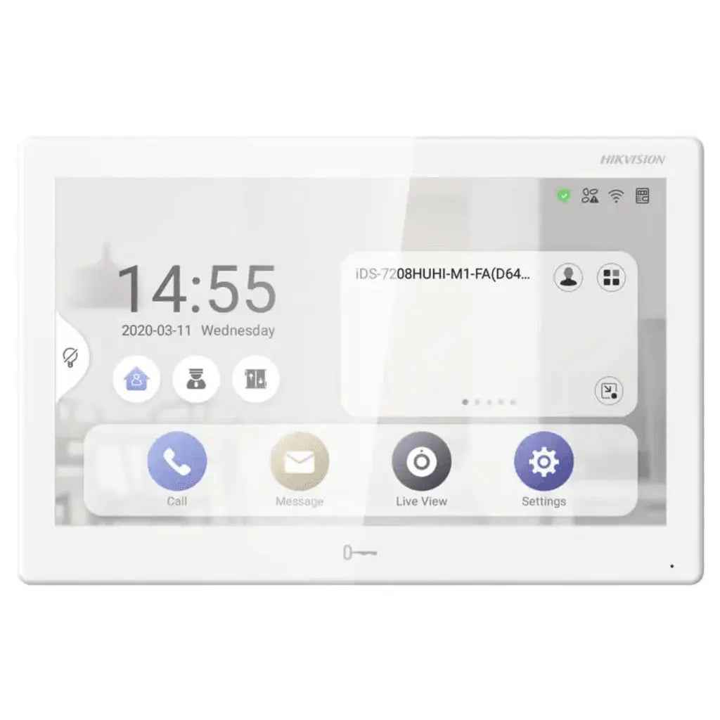 DS-KH9510-WTE1 - شاشة انتر كام اي بي هايك فيجين IP