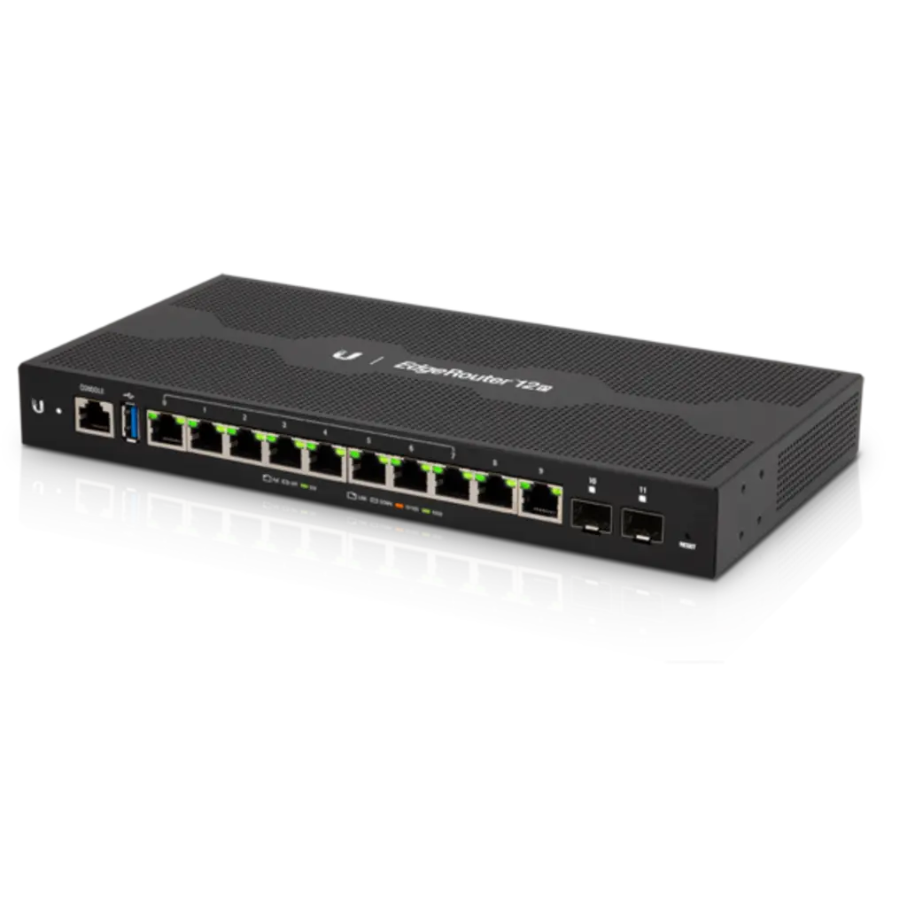 ER-12P - راوتر 10 مداخل يوبي كيويتي - SafeBox Company - شركة الصندوق الامن