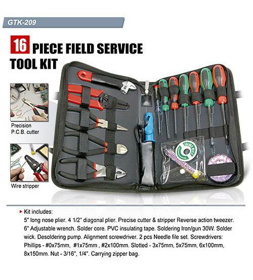 طقم أدوات فنية GOLDTOOL GTK-209B