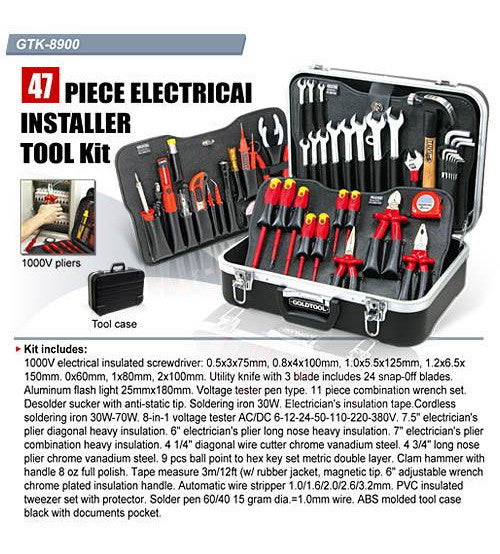 طقم أدوات فنية GOLDTOOL GTK-8900B