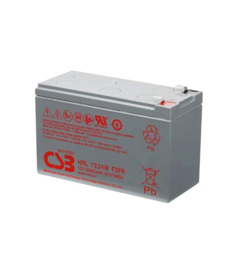 بطارية CSB HRL1234WF2FR، 12 فولت، 9 أمبير ساعة