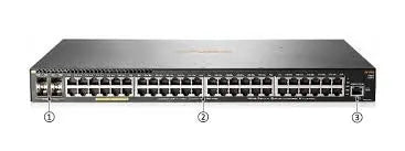 JL557A - Aruba 2930F 48GPoE+4SFP 740W Swch - SafeBox Company - شركة الصندوق الامن