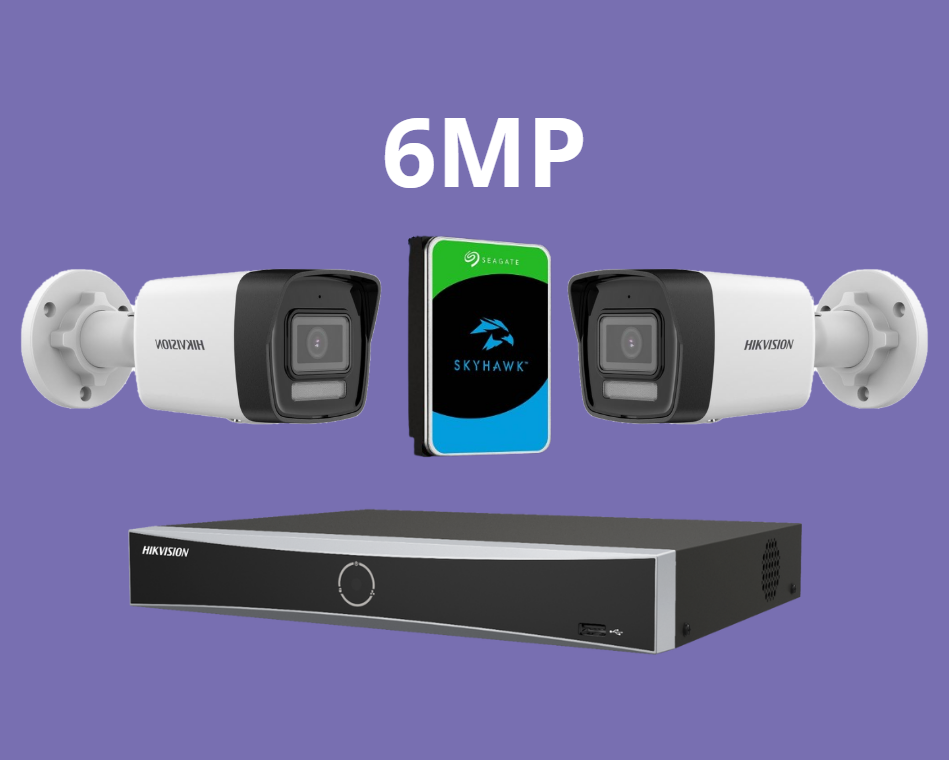 بكجات HIKVISON ايبي بدقة 6MP