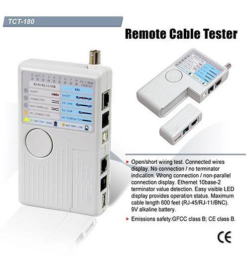 جهاز فحص كابلات GOLDTOOL TCT-180