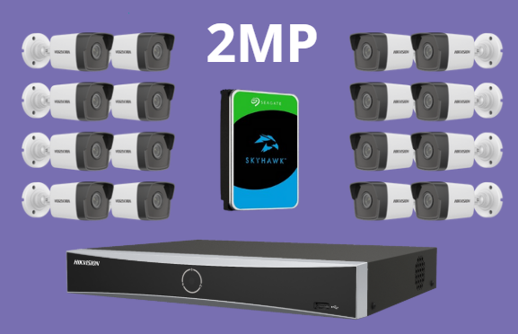 بكجات HIKVISON ايبي بدقة 2MP