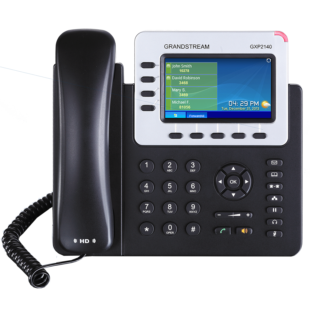 GXP2140 - هاتف IP متقدم مع خيارات متعددة.