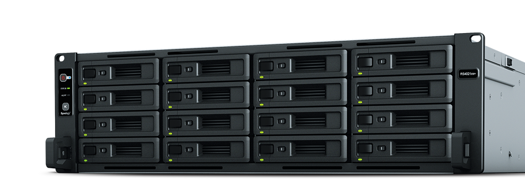 RS4021xs+ - نظام تخزين راك متطور - SafeBox Company - شركة الصندوق الامن