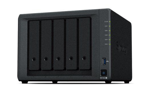 DS1522+ - NAS مرن للاستخدامات المتنوعة - SafeBox Company - شركة الصندوق الامن