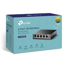 TL-SF1005P - مفتاح شبكة 5 منافذ مع دعم الطاقة عبر Ethernet - SafeBox Company - شركة الصندوق الامن
