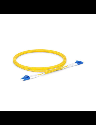 Opterna OS2 Duplex LC/UPC LC/UPC Patchcord LSZH 1m - CALDU20OS2DXLLDU010YL