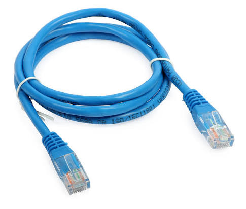 Opterna Cat6 Patchcord UTP LSZH CMG 1m Blue - SCSPCC6UTP01MLSZHBL