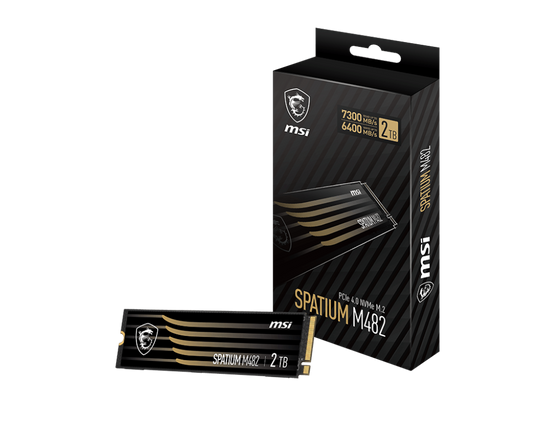 MSI SPATIUM M461 PCIe 4.0 NVMe M.2 2TB- وحدة تخزين  ام اس اي