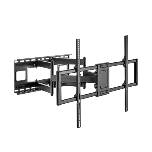 حامل تلفزيون جداري متحرك ثقيل – قوة وثبات فائق حتى 120 بوصة - HEAVY-DUTY FULL-MOTION TV WALL MOUNT HMD-744