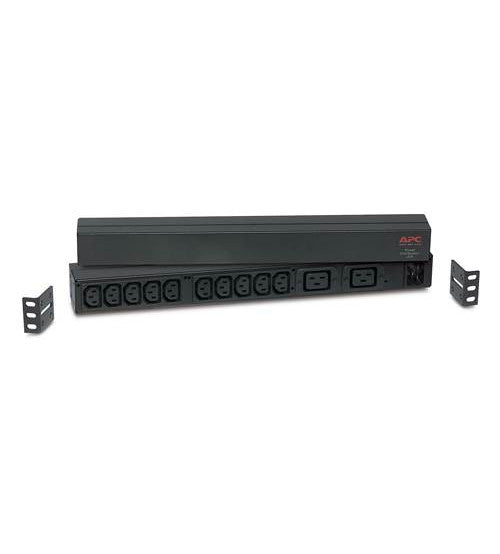 Rack PDU,Basic, 1U, 16A,208&230V, (10)C13 & (2)C19