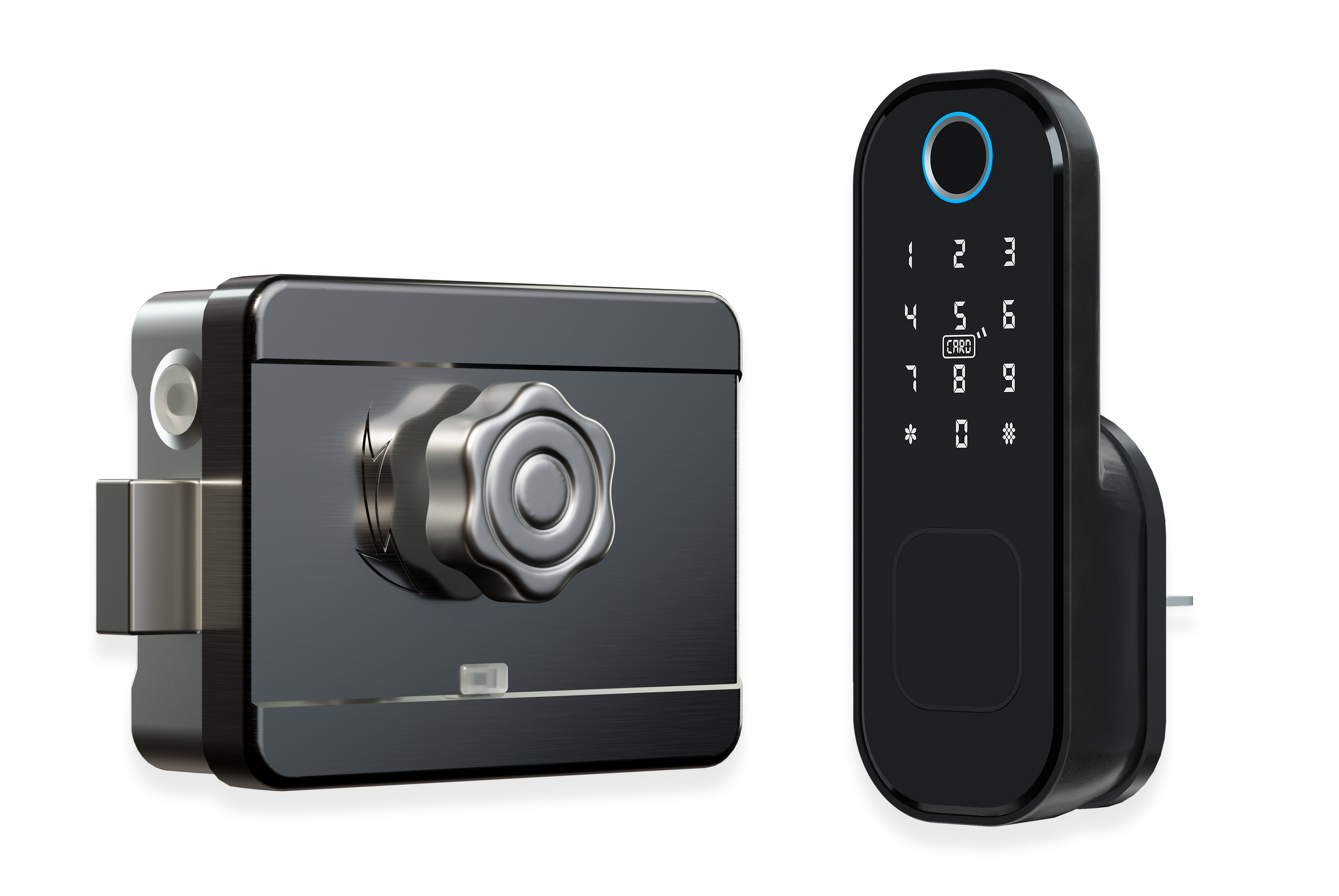 ENOX R5 Smart Lock  - إينوكس كيلون قفل إلكتروني ذكي للأبواب الحديد - SafeBox Company - شركة الصندوق الامن