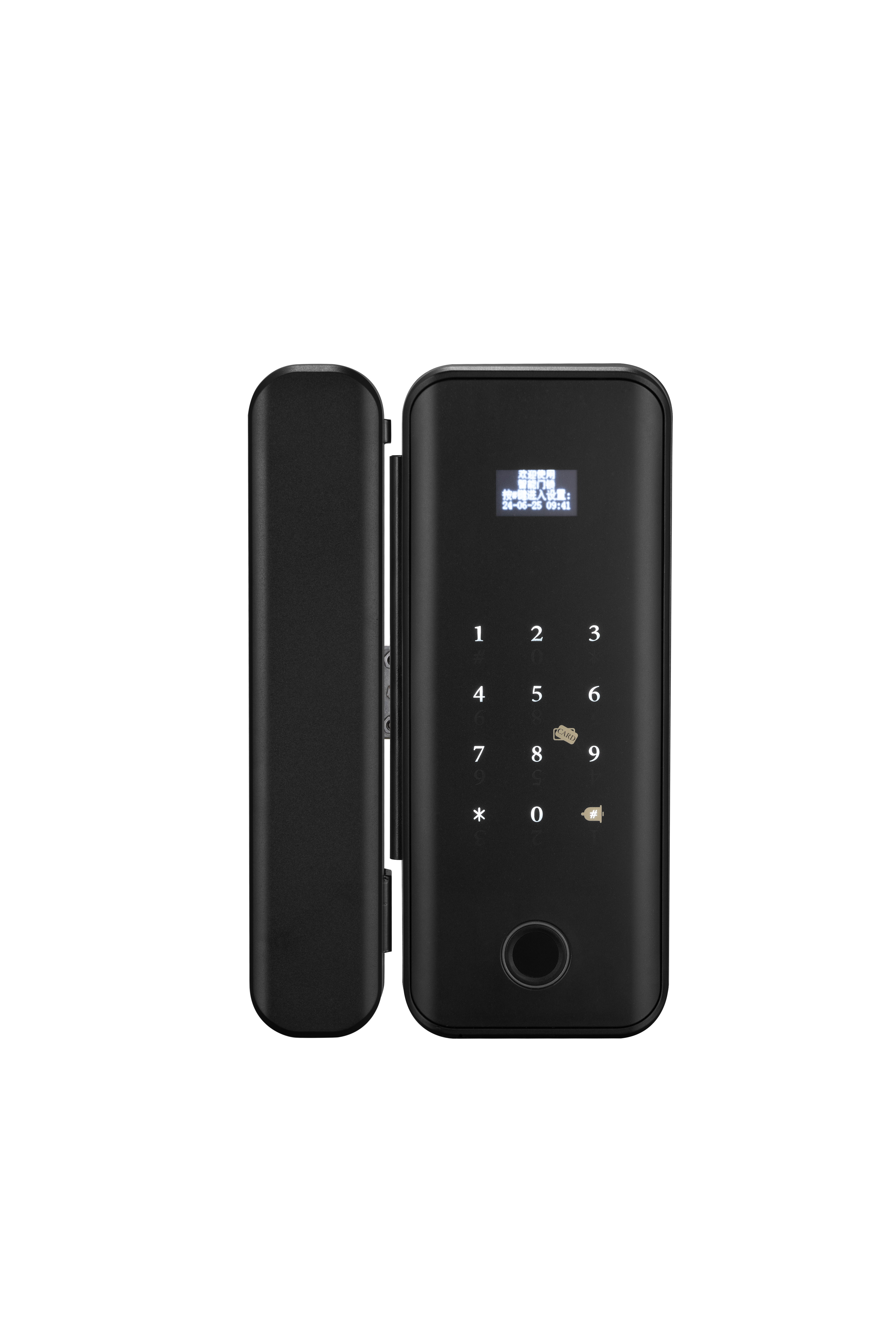 ENOX GLS1 Glassess Door Smart Lock  - إينوكس قفل إلكتروني ذكي لباب الزجاج - SafeBox Company - شركة الصندوق الامن