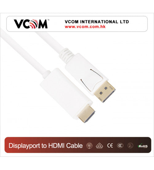 كابل DisplayPort إلى HDMI VCOM CG605L