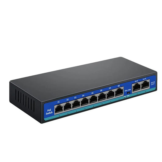POE SWITCH 8PORT - سويتش - SafeBox Company - شركة الصندوق الامن