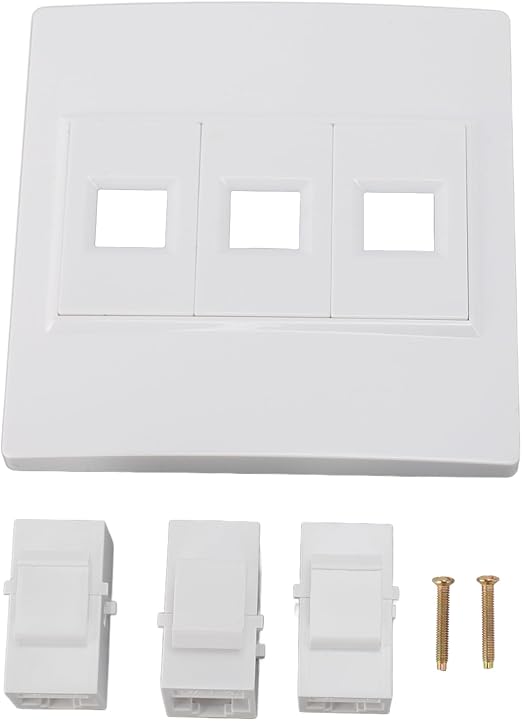 سدرا فيش تلفون 3 خطوط + فيش داتا 7x7 CAT 6