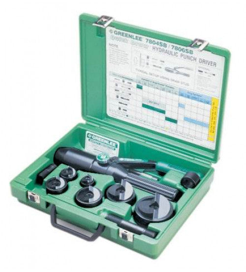 طقم تخريم هيدروليكي GREENLEE 34293