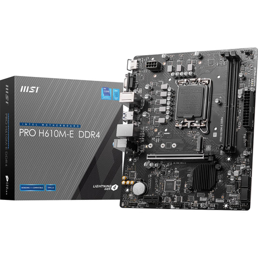 MSI PRO H610M-E - ماذربورد ام اس اي