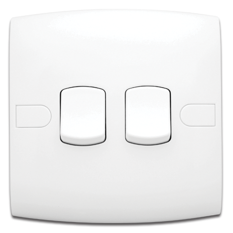 20 Amp Medium Double Switch 7×7