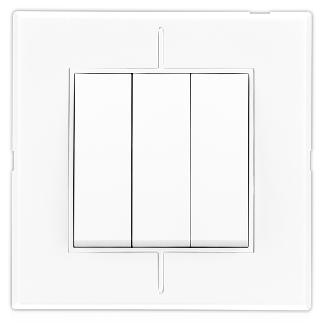 Banan Triple Switch 10 Amp 7x7