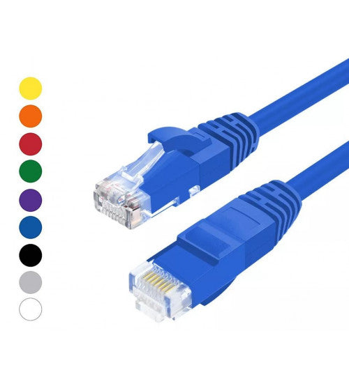 كابل شبكة BNET CABLING SOLUTIONS B-C6AUTBLLS-0.5M، 0.5 متر CAT6A