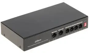 DH-PFS3006-4ET-36-سويتش 4 مخارج يدعم مسافة حتي 250 متر 36 وات - SafeBox Company - شركة الصندوق الامن