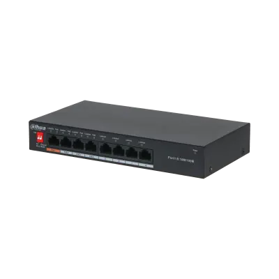 DH-PFS3008-8ET-سويتش شبكي 8 بورت - SafeBox Company - شركة الصندوق الامن