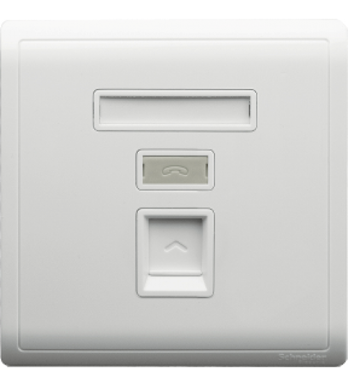 واجهة كيستون بغطاء دون وحدة Schneider Electric E8231RJS