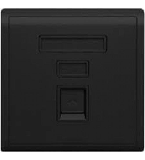 واجهة كيستون بغطاء دون وحدة Schneider Electric E8231RJS_MB_G1