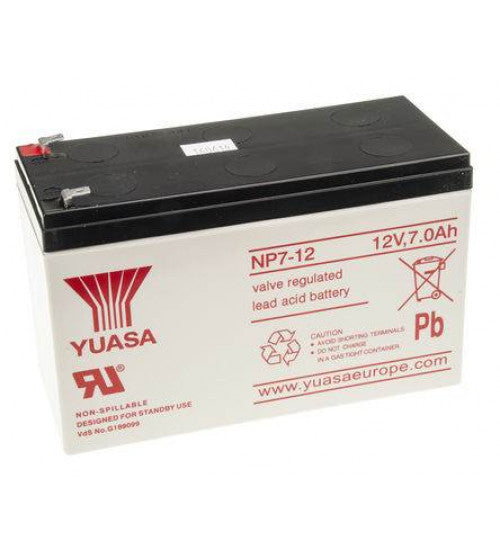 بطارية YUASA NP7-12 12 فولت 7 أمبير ساعة